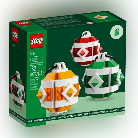 LEGO Limited Edition 2023 Christmas Decor Set 40604 (182 Pieces), NIB - Picture 16 of 16